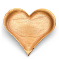 Solid Cherry Wood Heart Jewelry or Catch All Tray