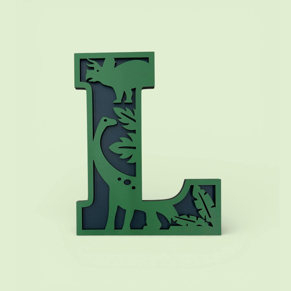 Wooden Dinosaur Alphabet Letters