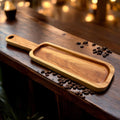 Handcrafted Cherry Wood Serving Tray/Charcuterie Board with Handle