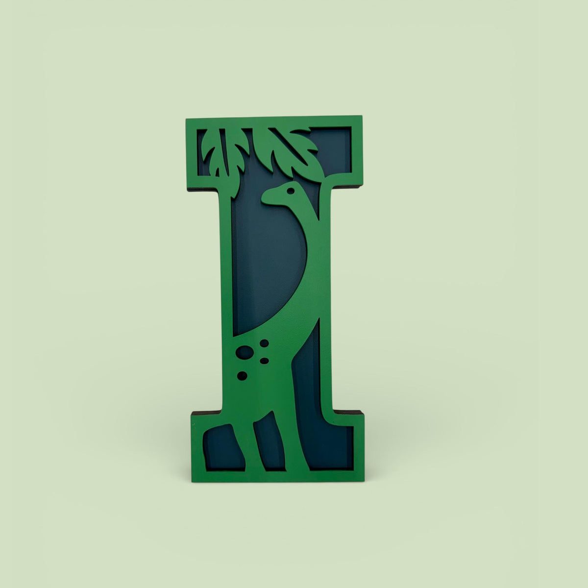 Wooden Dinosaur Alphabet Letters