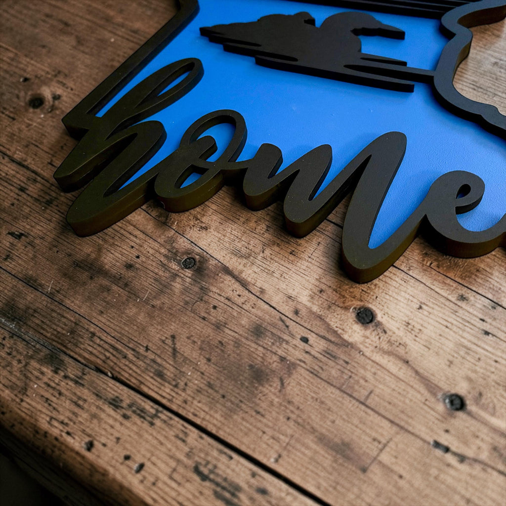 Minnesota Loon Home Sign